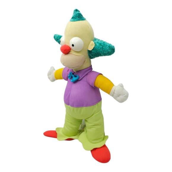 The Simpsons Krusty The Clown Plush 16" Stuffed Toy 2005 NANCO 20th Century Fox - Picture 3 of 14